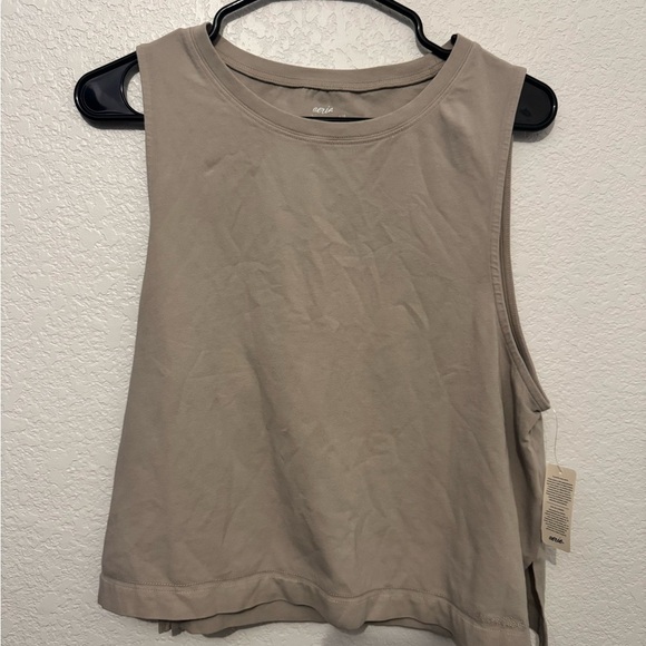 Aerie Taupe Muscle Tee - Picture 1 of 4